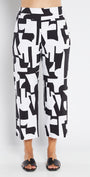 Philosophy Australia Ticket printed Bengaline culotte in Avante, sustainable slow fashion made in Australia
