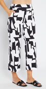 Philosophy Australia Ticket printed Bengaline culotte in Avante, sustainable slow fashion made in Australia