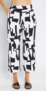 Philosophy Australia Ticket printed Bengaline culotte in Avante, sustainable slow fashion made in Australia