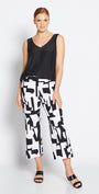Philosophy Australia Ticket printed Bengaline culotte in Avante, sustainable slow fashion made in Australia
