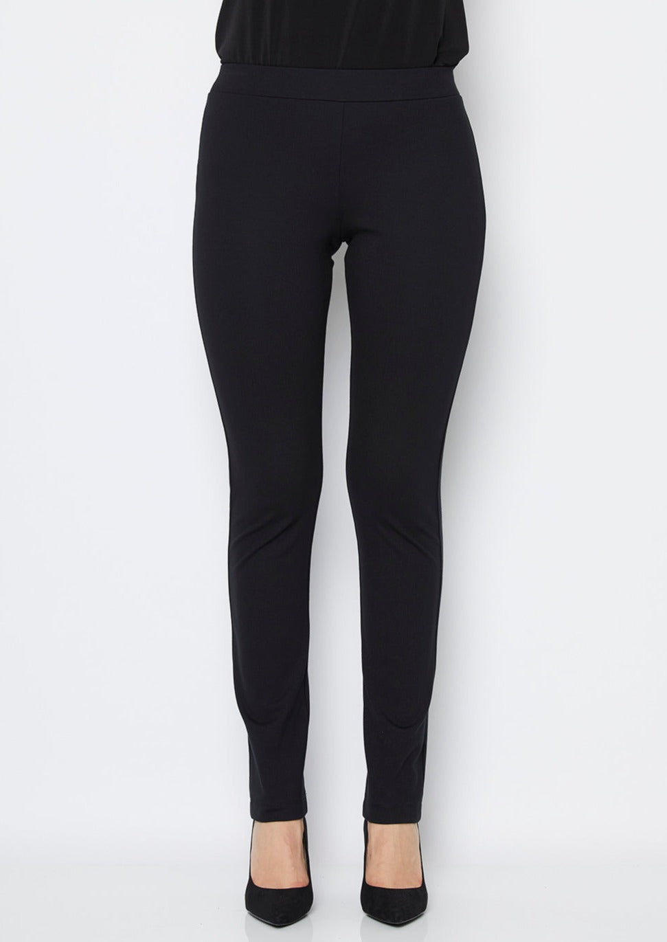 Renegade Ponte Pant in Black