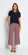 Yogi slinky jersey culottes in Graphic