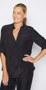 India Lustre technical tunic in black
