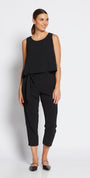Philosophy Australia Magic layer  Women's top in black, made in Australia