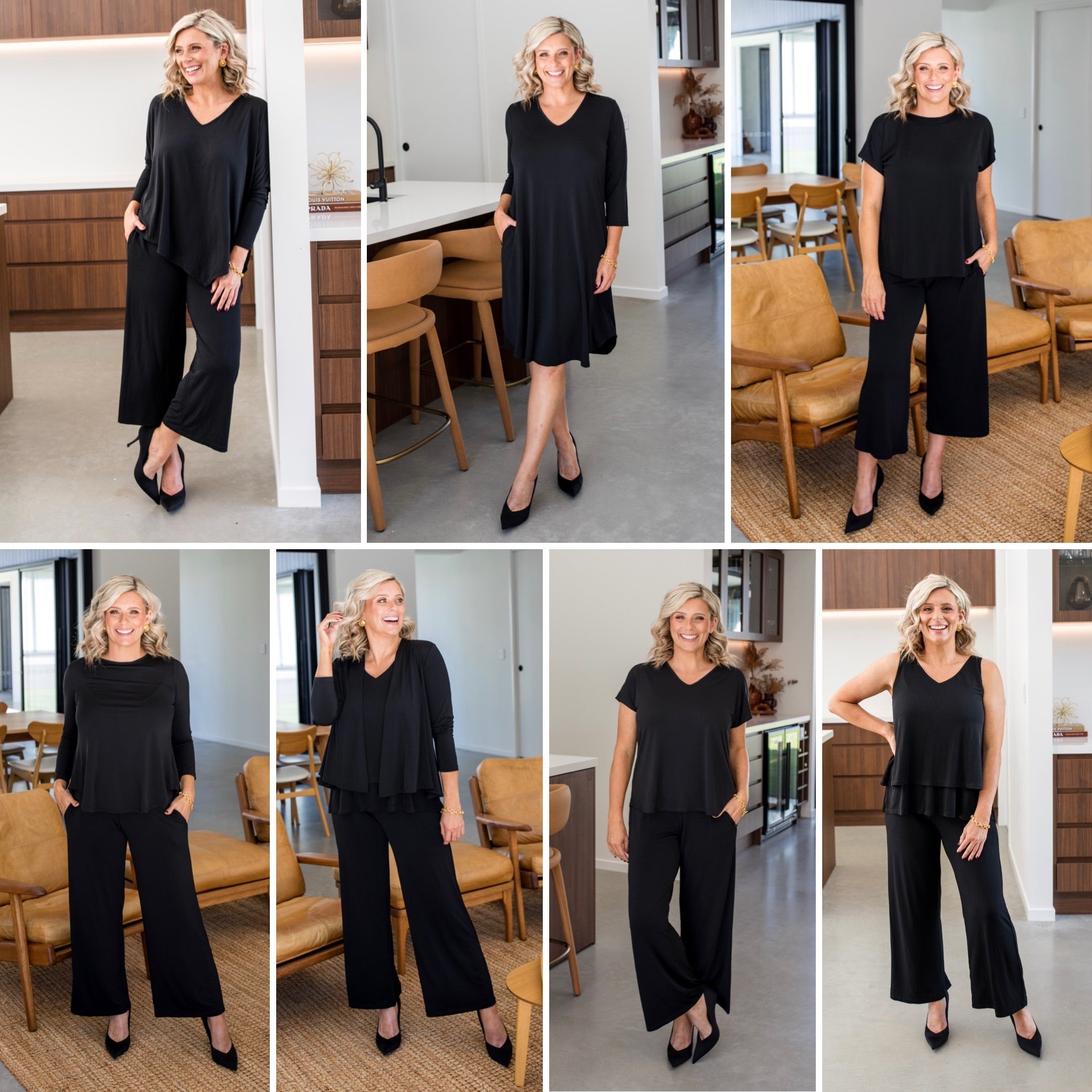 visual of the 8 piece collection 