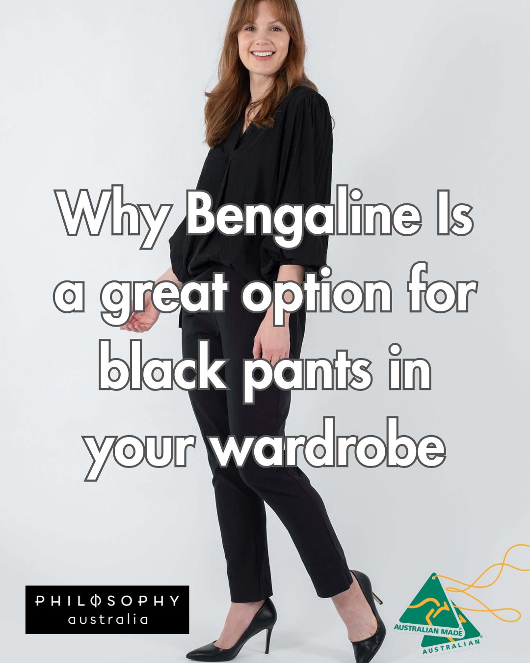 Why Bengaline Is a Great Option for Black Pants in Your Wardrobe