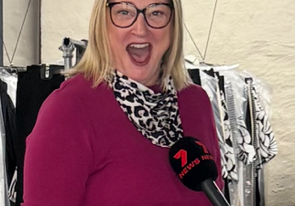 Channel 7 news filming at Philosophy Australia