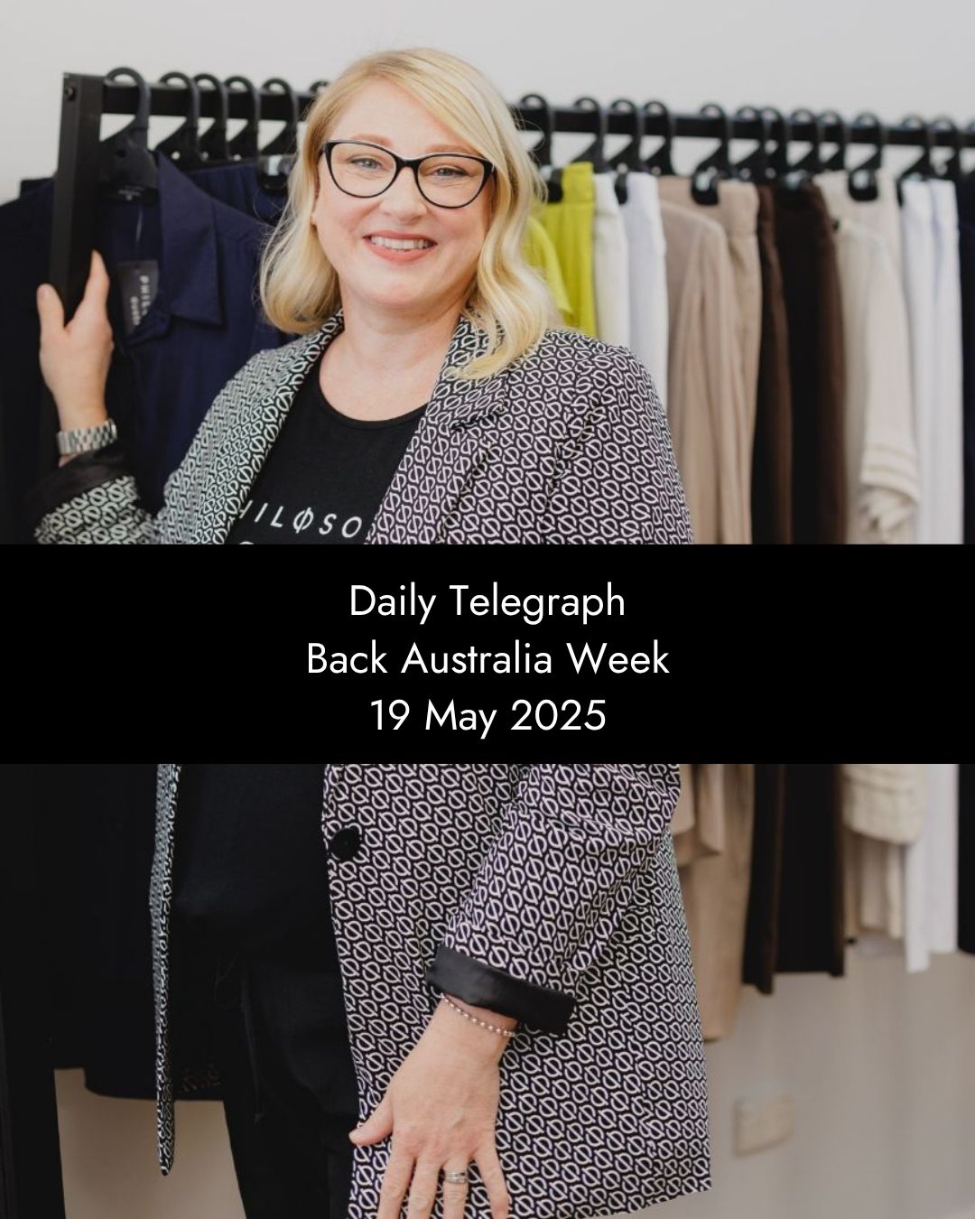 Daily Telegraph Tuesday May 19 - Back Australia Campaign