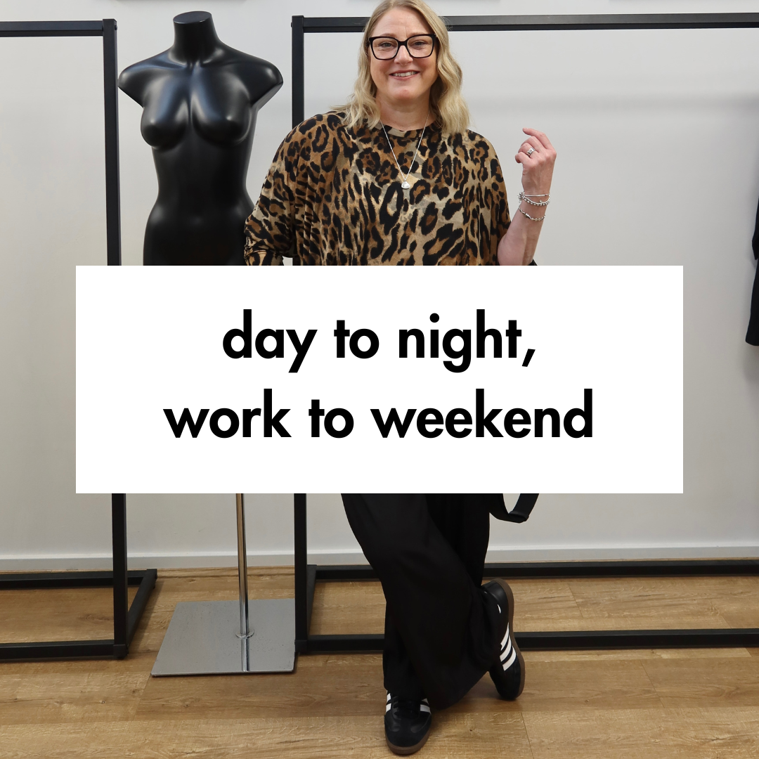 Day to night, work to weekend style
