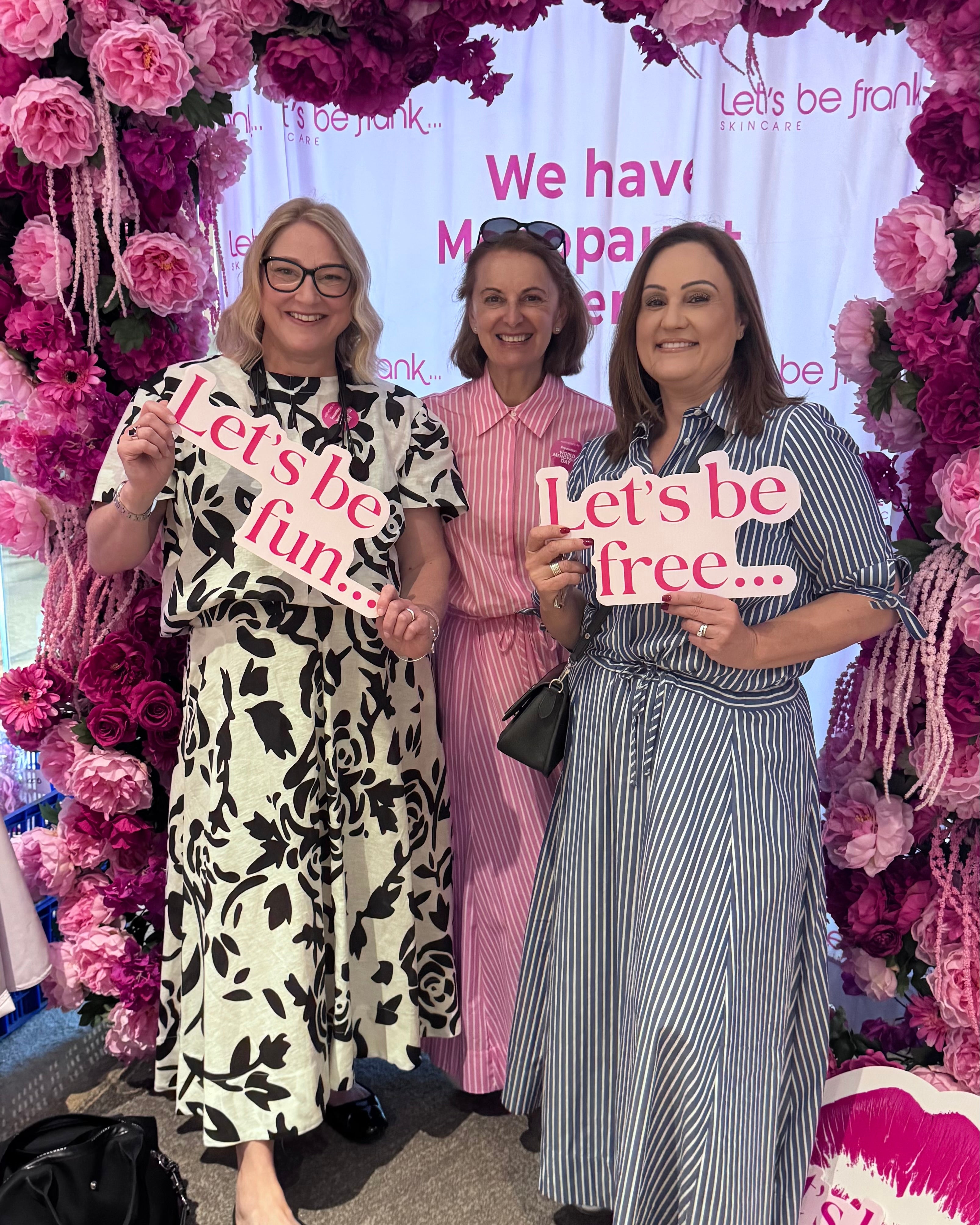 Ali, Anica & Silvana attend the Prevention magazine World Menopause Day 2026 event at the Sofitel Hotel 