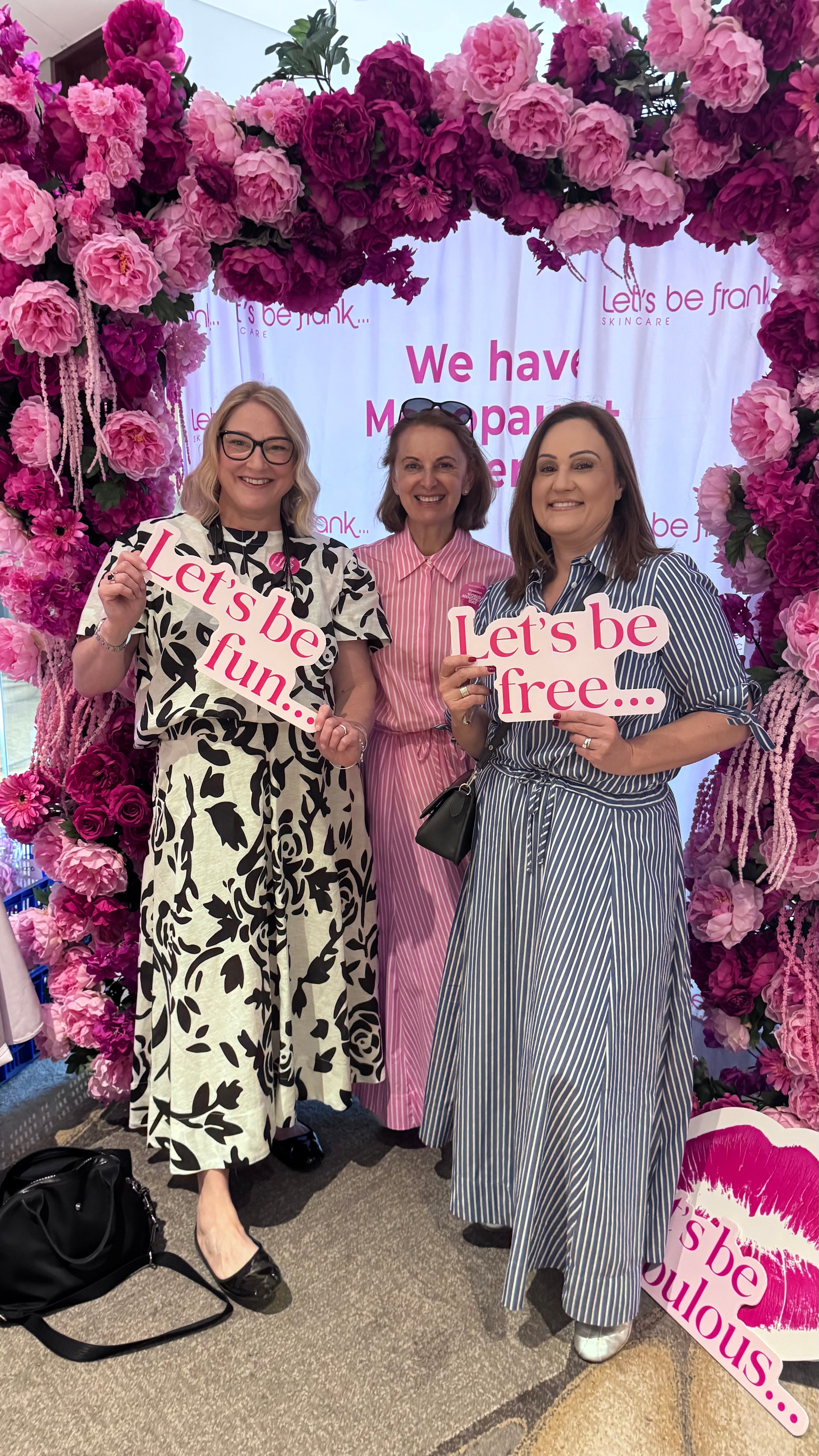 Ali, Anica & Silvana attend the Prevention magazine World Menopause Day 2026 event at the Sofitel Hotel 