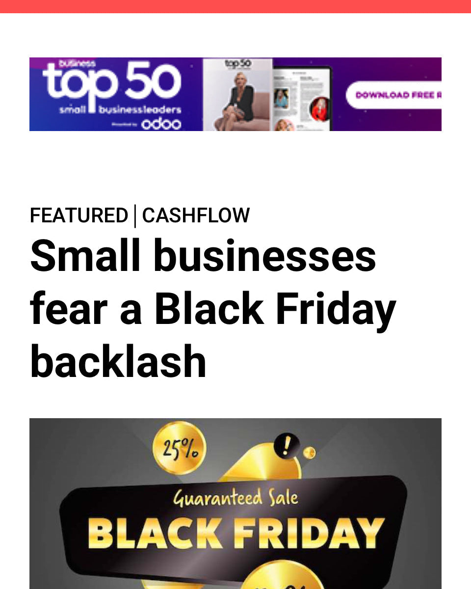 Inside Small Business article