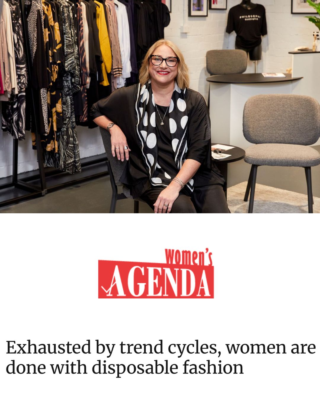 WOMEN'S AGENDA MAY 2026 - EXHAUSTED BY TREND CYCLES, WOMEN ARE DONE WITH DISPOSABLE FASHION