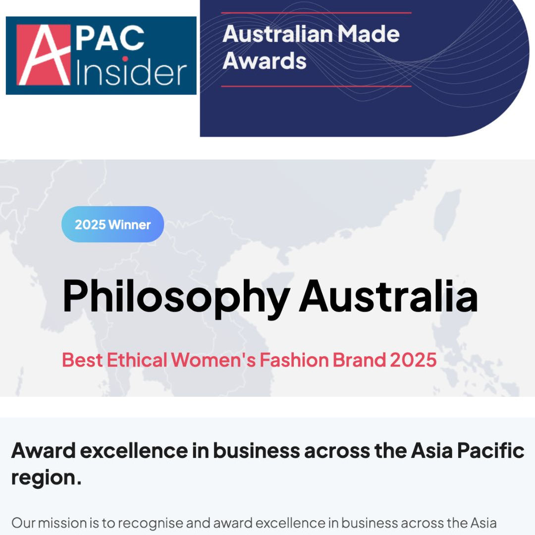 APAC Insider Best Ethical Women's Fashion Brand 2025