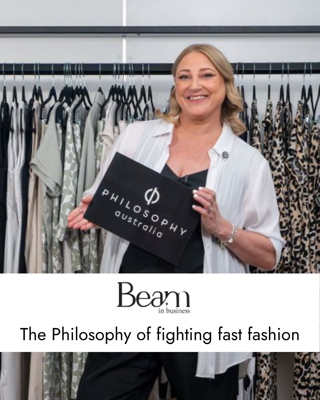 Beam In Business - The Philosophy of fighting fast fashion