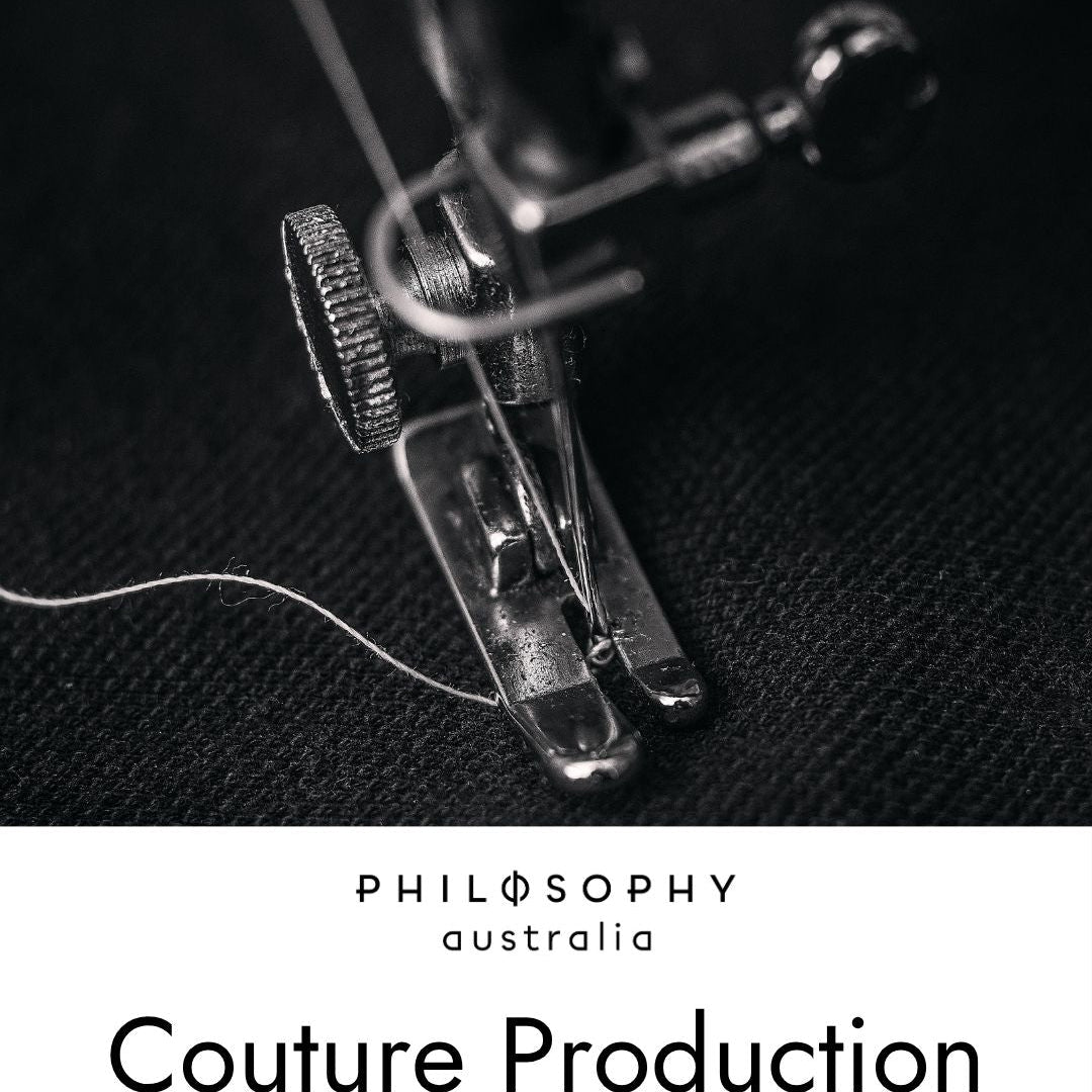 Made in Australia, with love - our couture production method