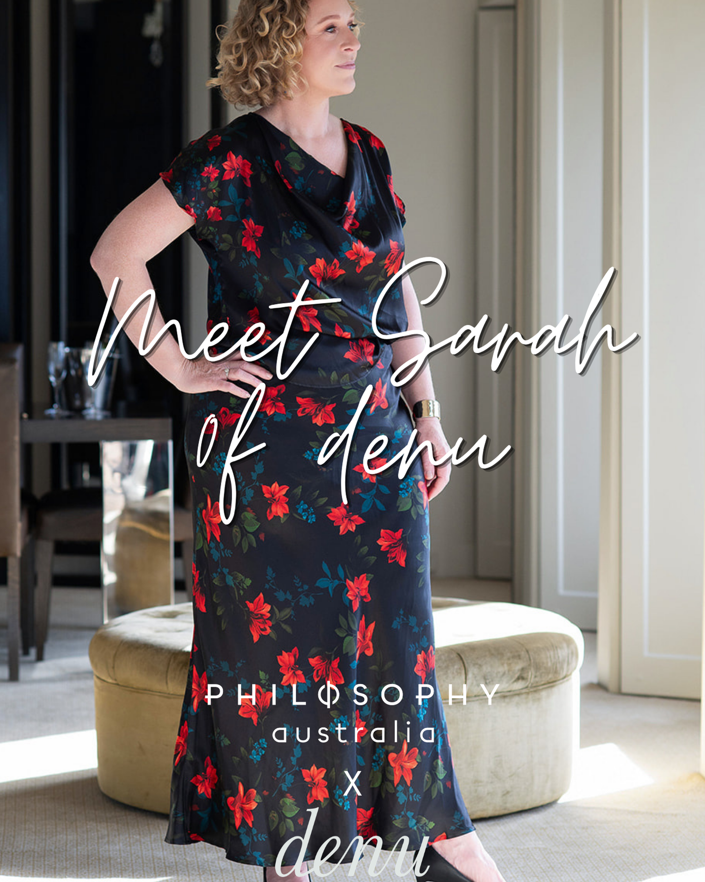 Meet Sarah of denu - Philosophy Australia x denu collaboration