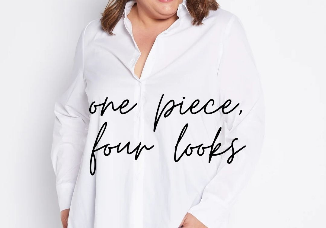 One piece, four looks!