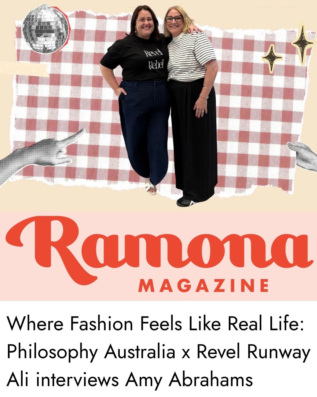 RAMONA MAGAZINE MAY 2026 - PHILOSOPHY AUSTRALIA X REVEL THE RUNWAY