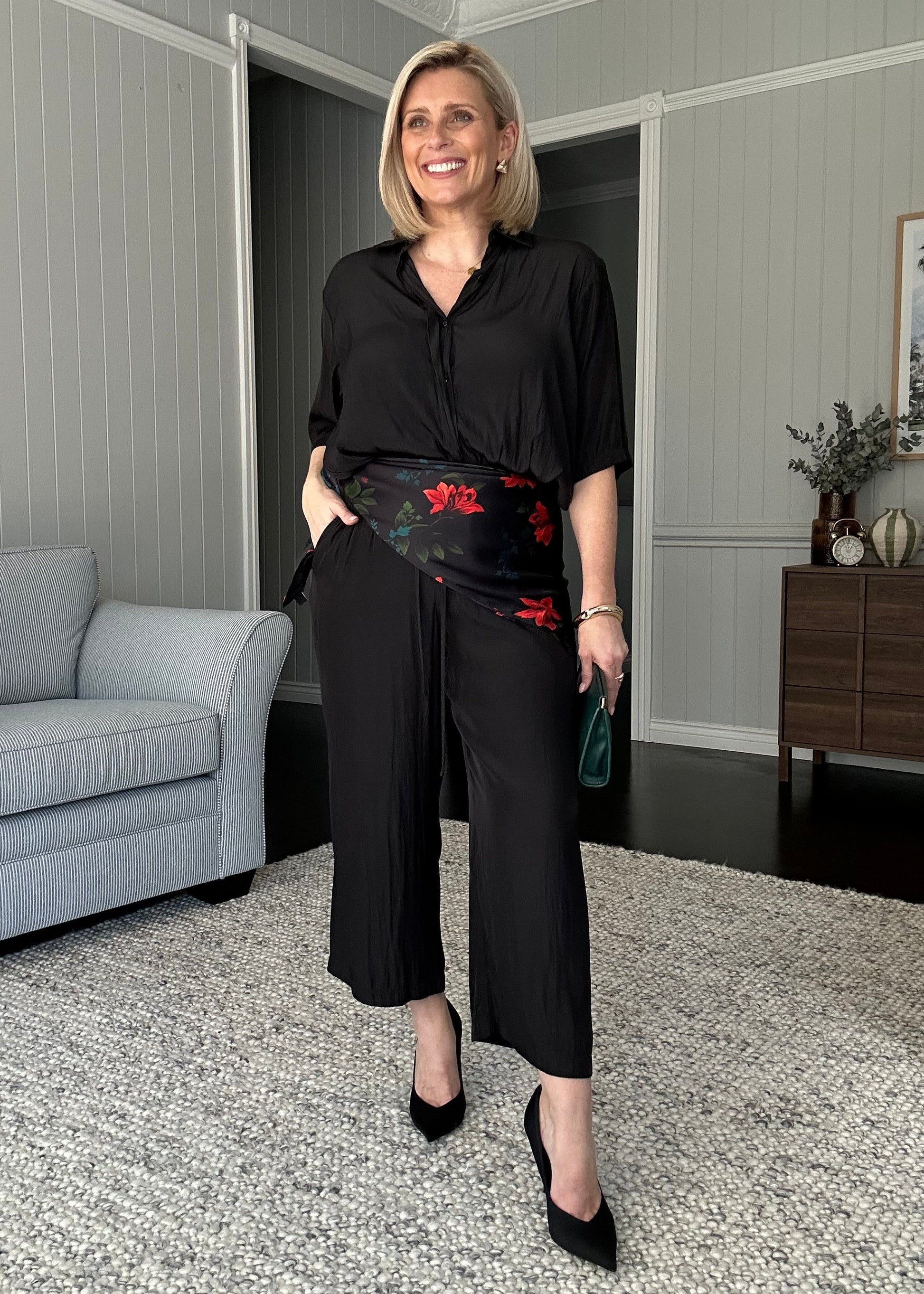 Philosophy Australia x denu collection Elizabeth silk scarf