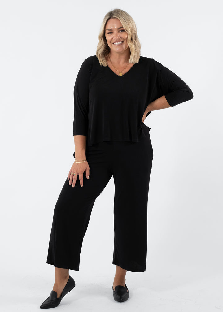 Quad multiway tunic in Black