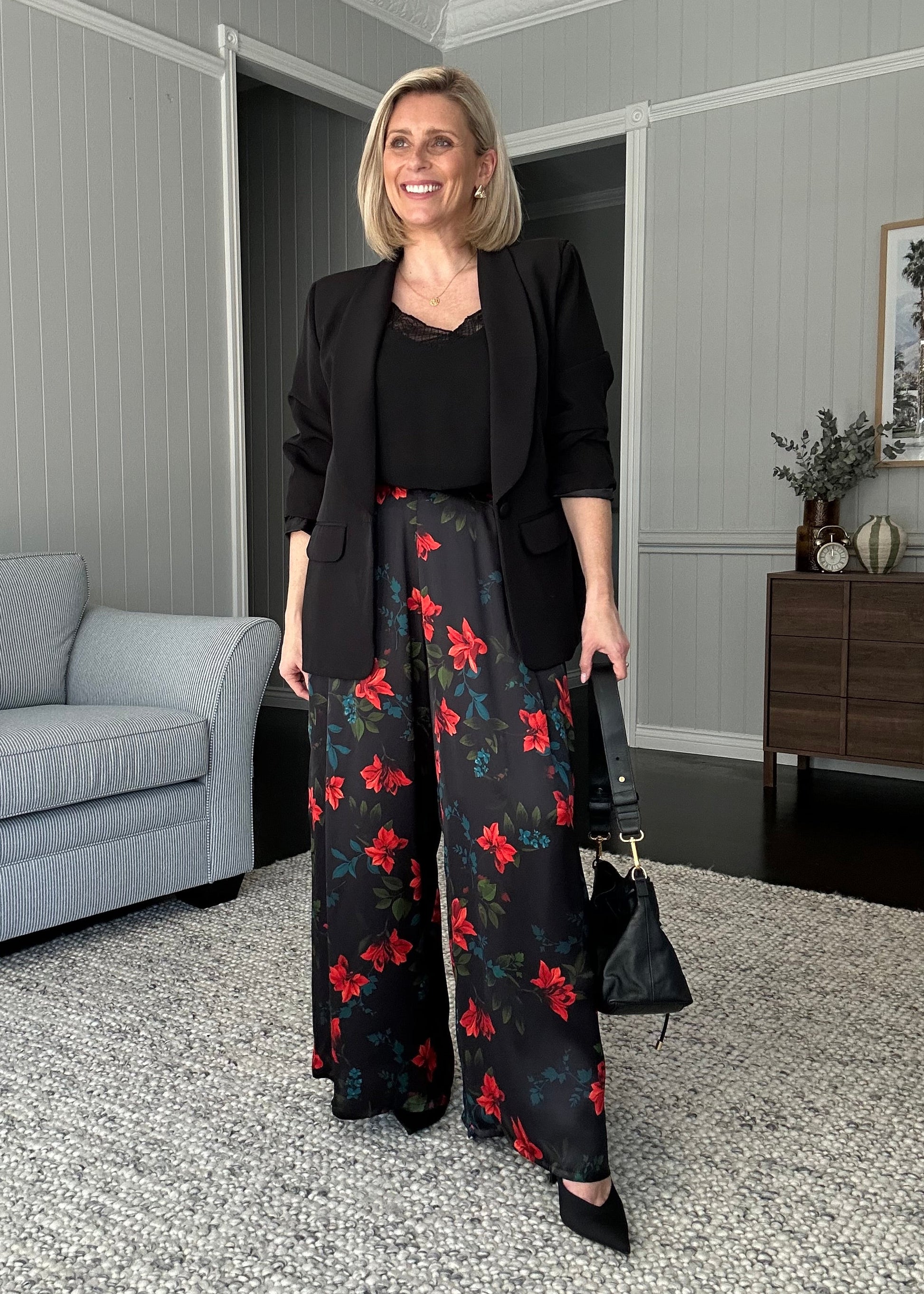 Philosophy Australia x denu collection Claire silk pants