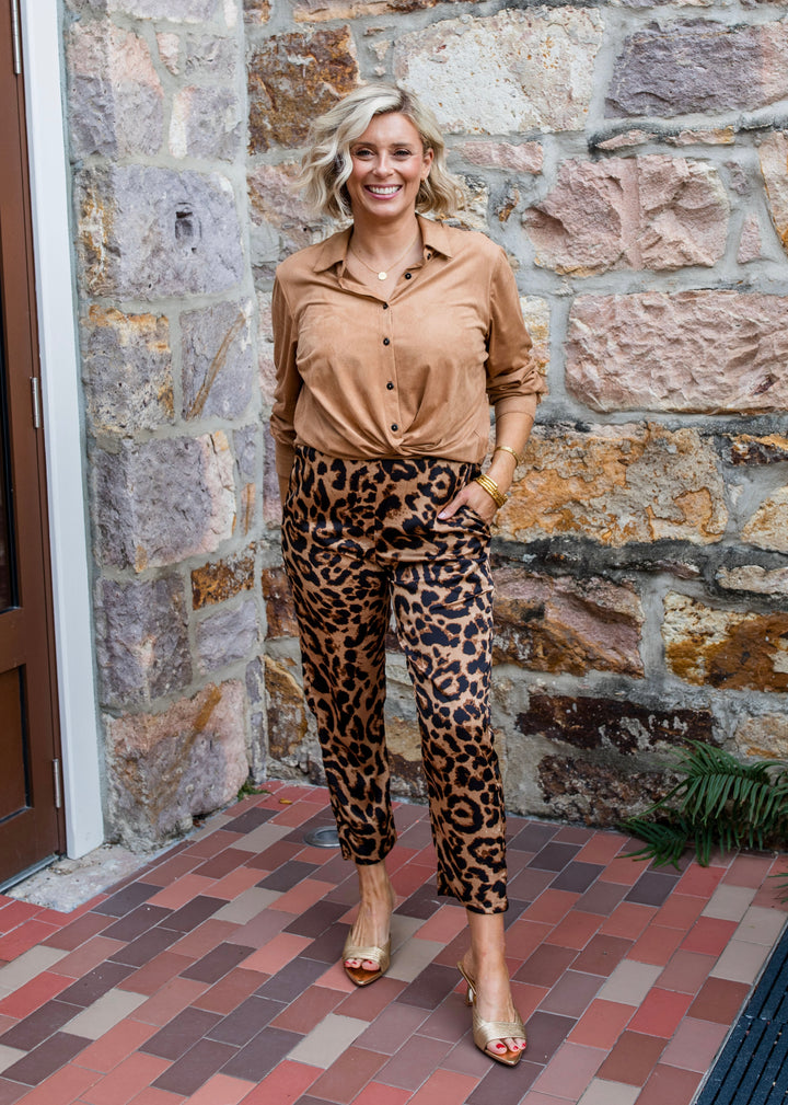 Zendal pant in Zoo print