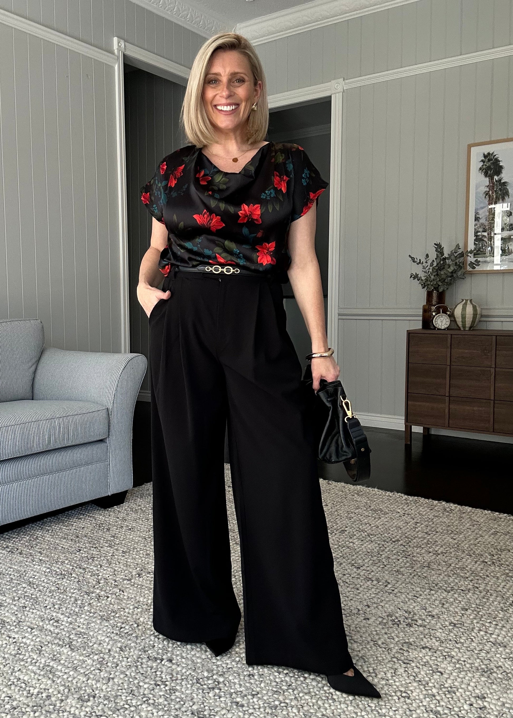 Philosophy Australia X denu collection Anja silk top