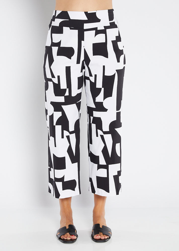 Philosophy Australia Ticket printed Bengaline culotte in Avante, sustainable slow fashion made in Australia