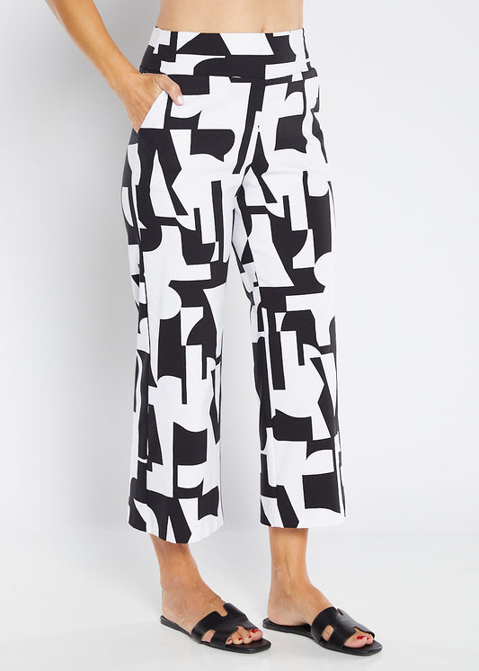 Philosophy Australia Ticket printed Bengaline culotte in Avante, sustainable slow fashion made in Australia