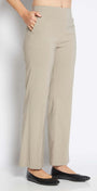 Arrow Miracle Bengaline Women's full length wide leg pants in Raffia.