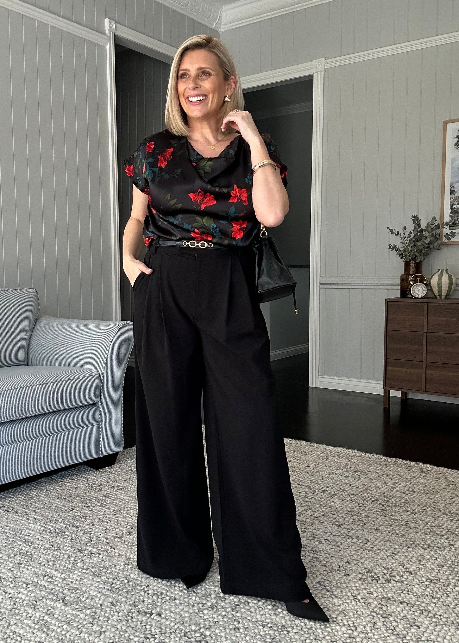 Philosophy Australia X denu collection Anja silk top