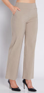 Arrow Heritage Bengaline miracle stretch wide leg pant in raffia