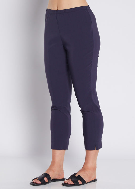 Everyday Heritage Bengaline miracle stretch 7/8 fitted pant in French navy