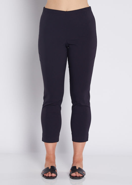 Everyday Heritage Bengaline miracle stretch 7/8 fitted pant in navy