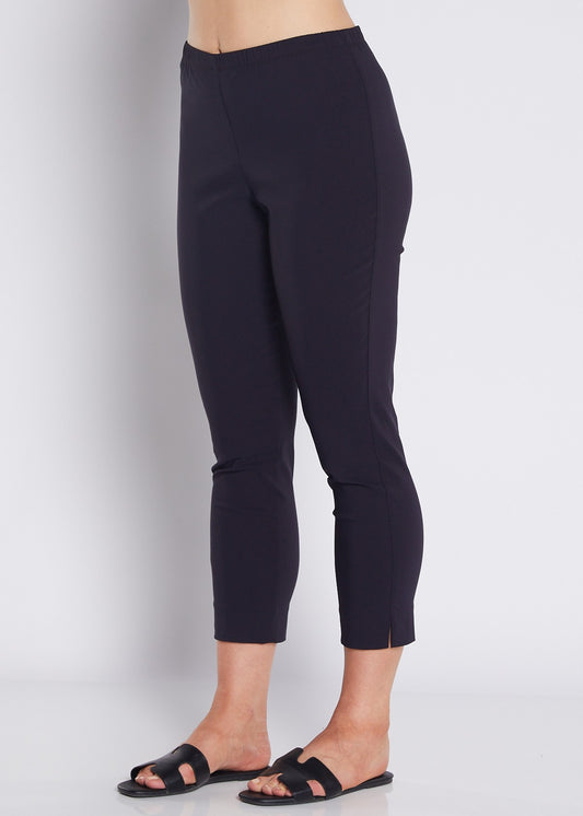 Everyday Heritage Bengaline miracle stretch 7/8 fitted pant in navy