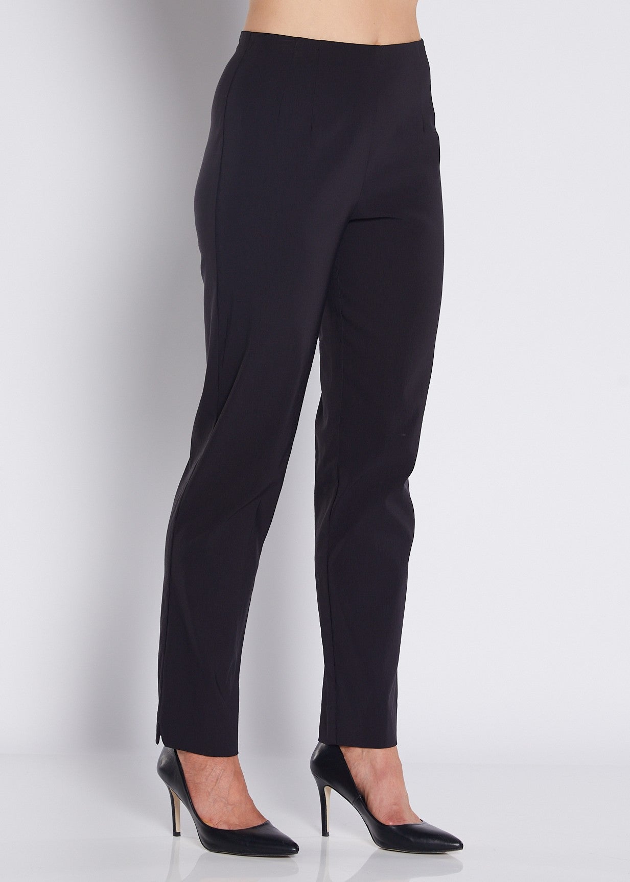 Gem Heritage Bengaline miracle stretch straight pants in black