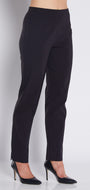 Gem Heritage Bengaline miracle stretch straight pants in black
