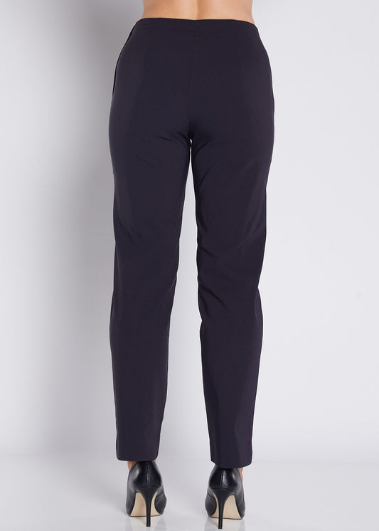 Gem Heritage Bengaline miracle stretch straight pants in navy