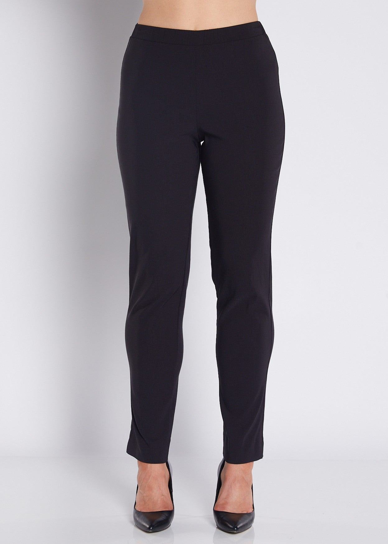 Narrow Heritage Bengaline miracle stretch slim pants in black