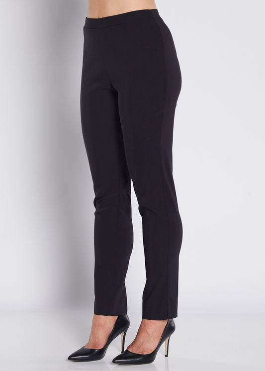 Narrow Heritage Bengaline miracle stretch slim pants in black
