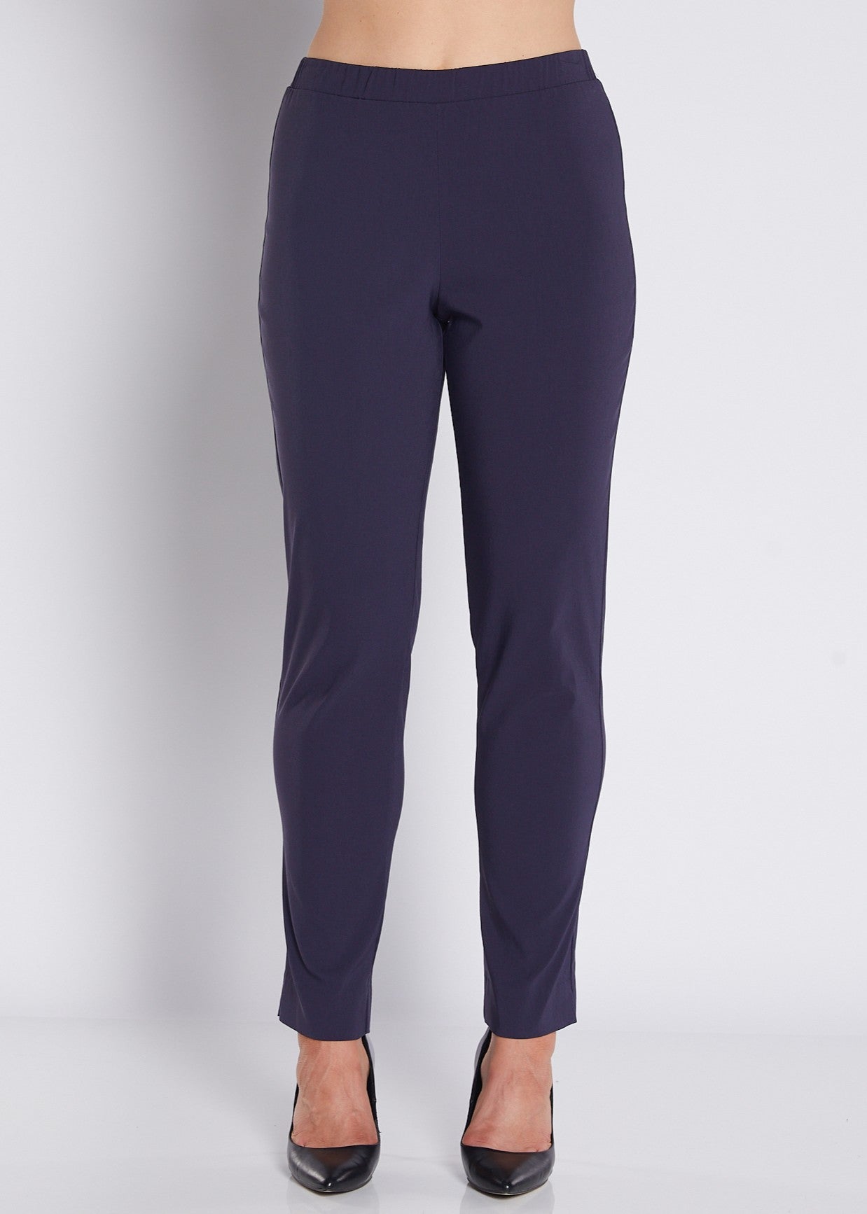 Narrow Heritage Bengaline miracle stretch slim pants in French navy
