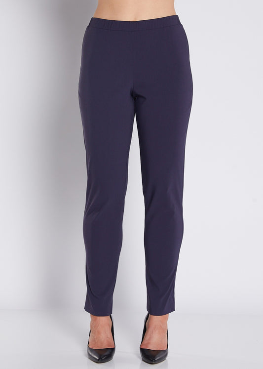 Narrow Heritage Bengaline miracle stretch slim pants in French navy