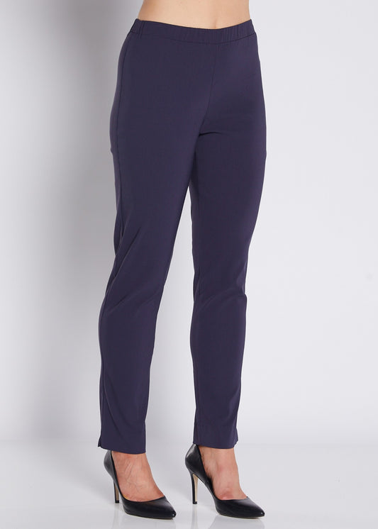 Narrow Heritage Bengaline miracle stretch slim pants in French navy