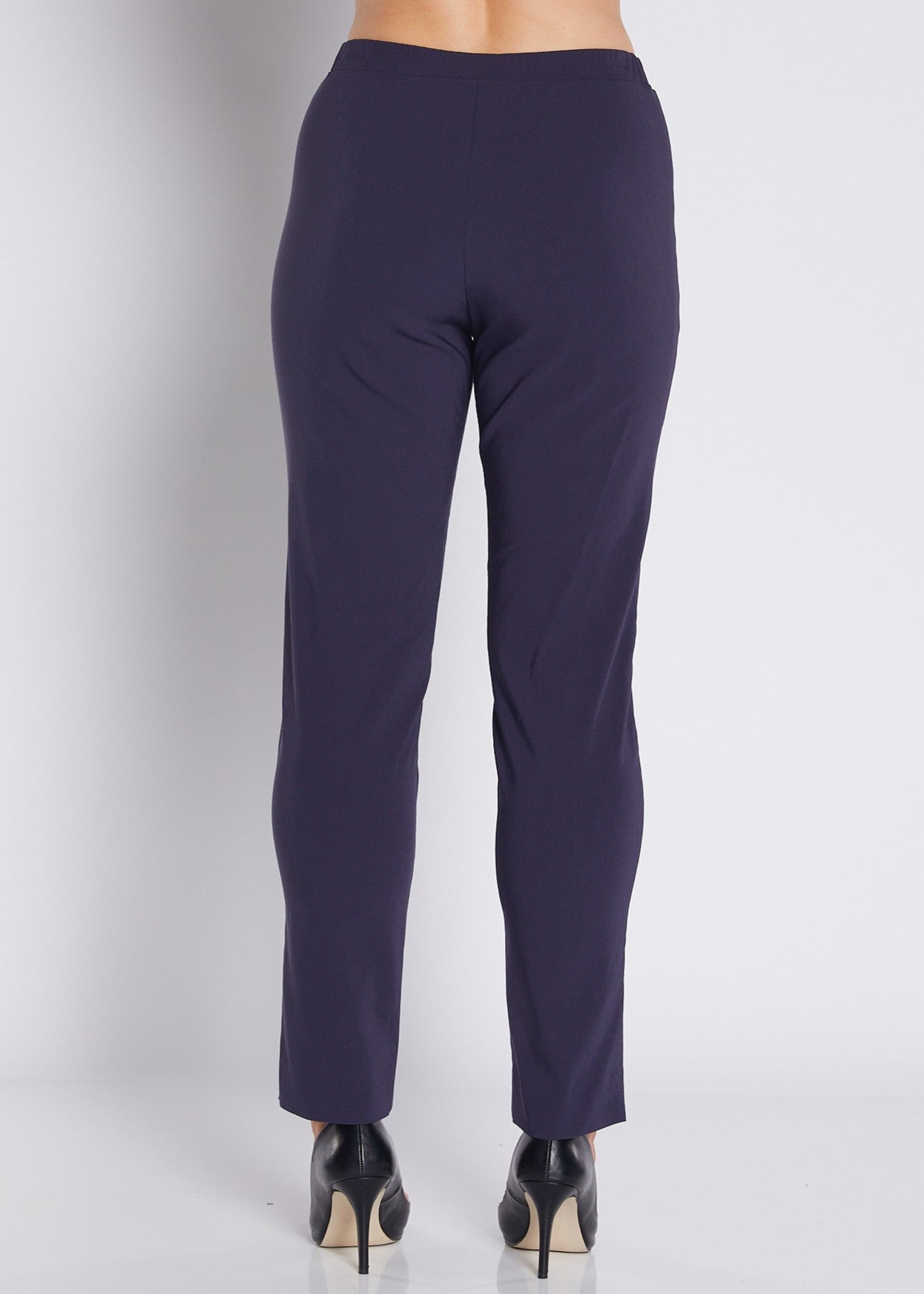 Narrow Heritage Bengaline miracle stretch slim pants in French navy
