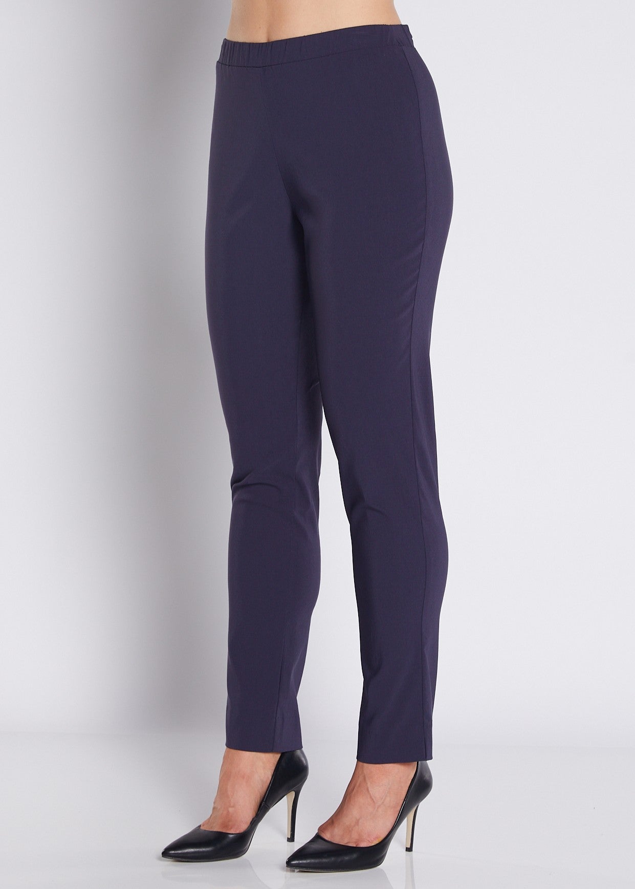 Narrow Heritage Bengaline miracle stretch slim pants in French navy