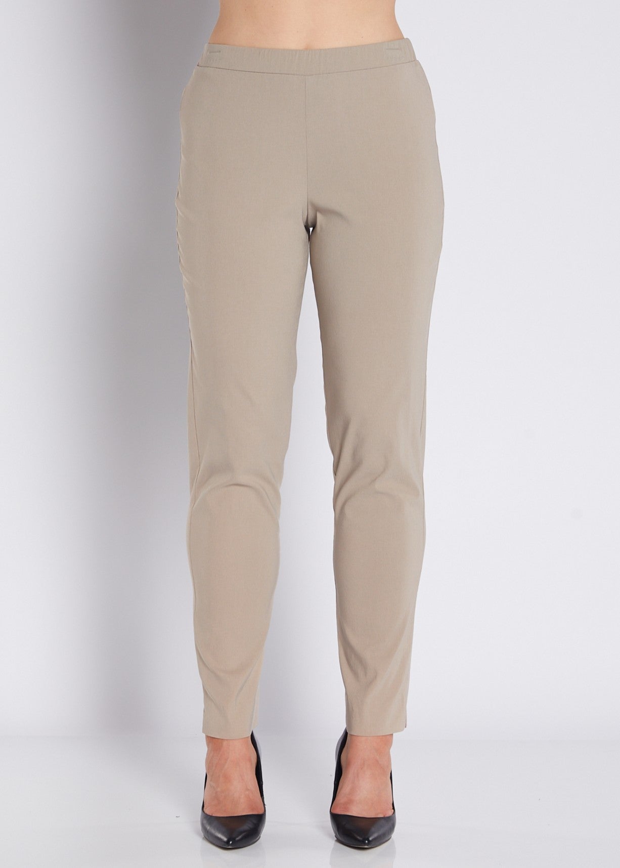 Narrow Heritage Bengaline miracle stretch slim pants in raffia