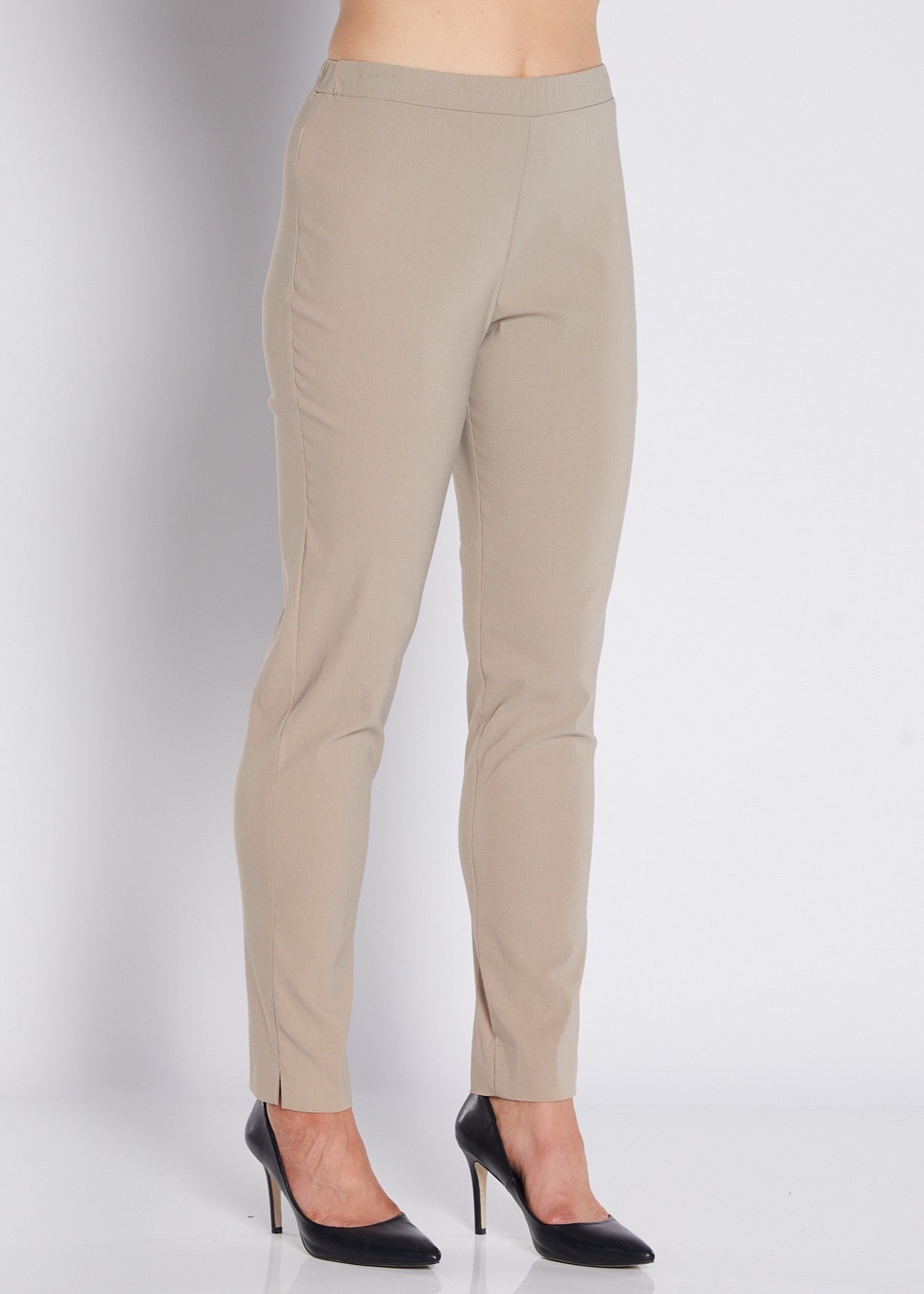 Narrow Heritage Bengaline miracle stretch slim pants in raffia