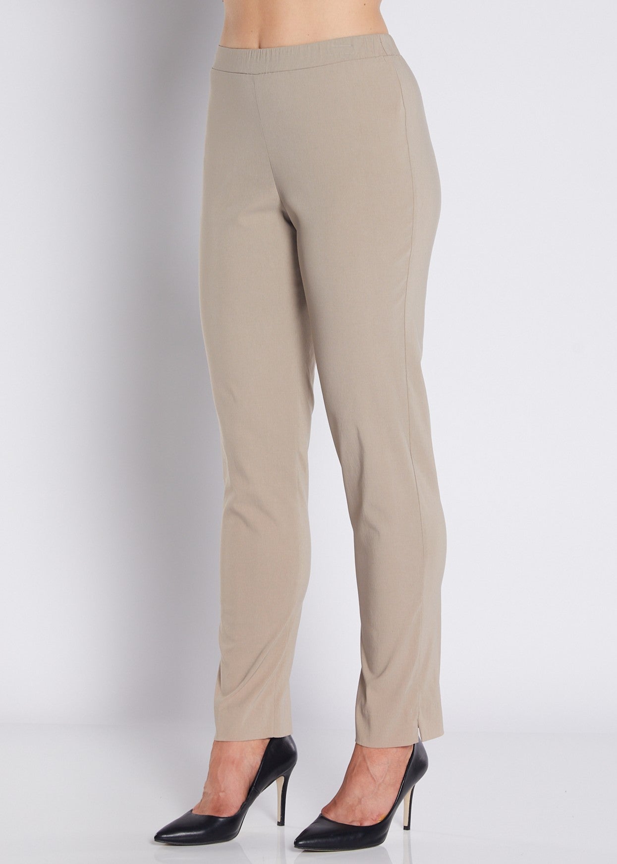 Narrow Heritage Bengaline miracle stretch slim pants in raffia