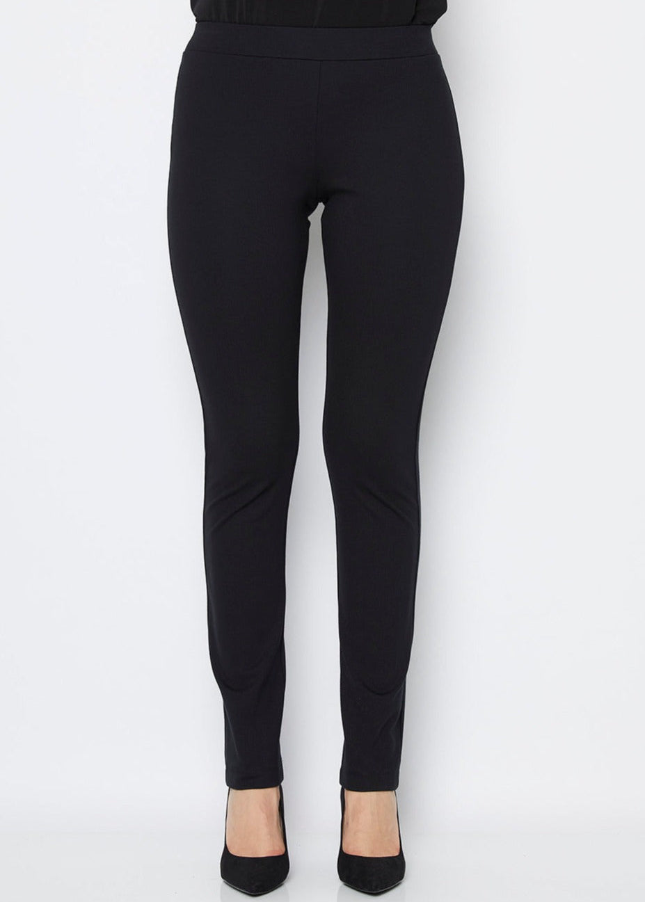 Renegade Ponte Pant in Black
